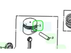 Piston Pour Moteur Honda (13101Z0H000)