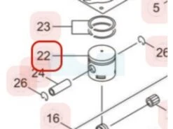 Piston Pour Souffleur Maruyama (277475)