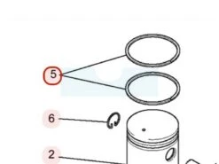 Segment Pour Moteur Mitsubishi (FR66815)